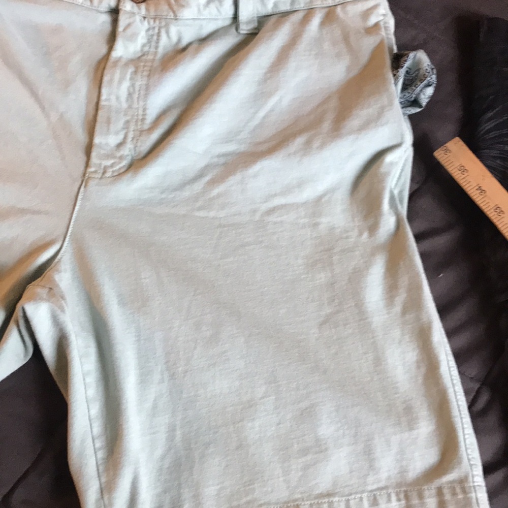 gray earth chino size 42” shorts cotton NWOT medium weight true color last pic - Picture 4 of 11